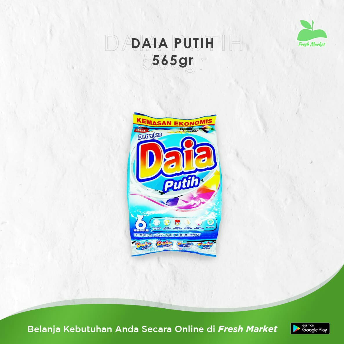 DAIA PUTIH 565 GRAM