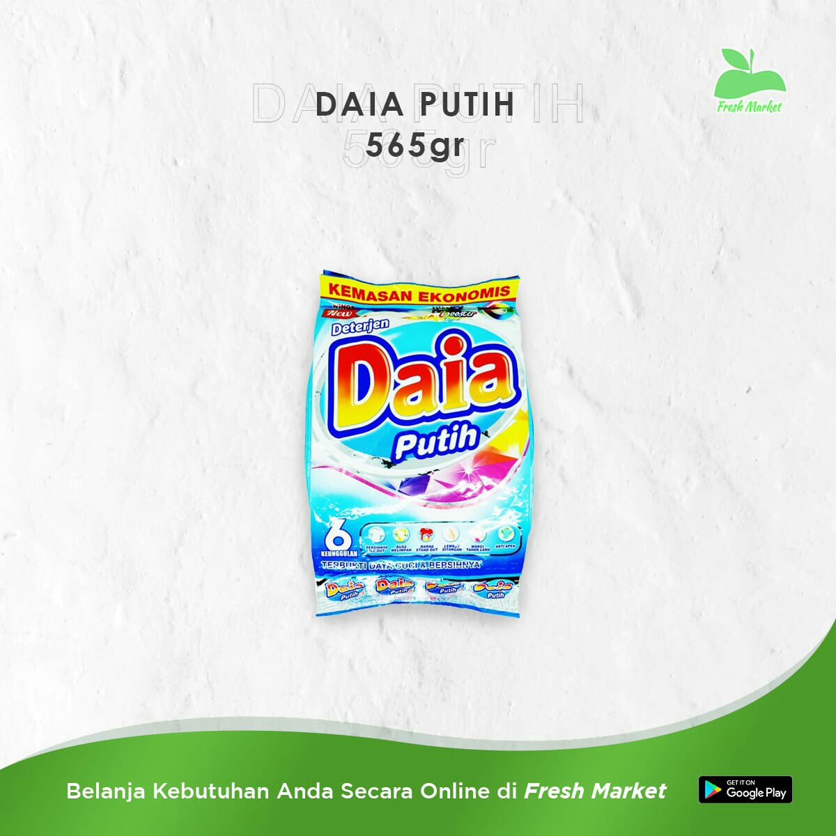 DAIA PUTIH 565 GRAM