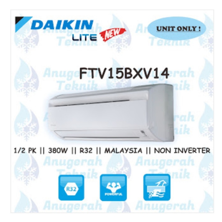 DAIKIN AC Split 12 PK FTV15BXV14 Dama Lite