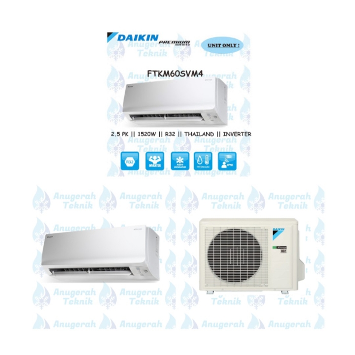 DAIKIN AC Split 25 PK FTKM60SVM4 Premium Inverter 2