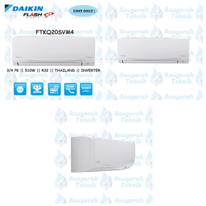 DAIKIN AC Split 34 PK FTKQ20SVM4 Flash Inverter 2