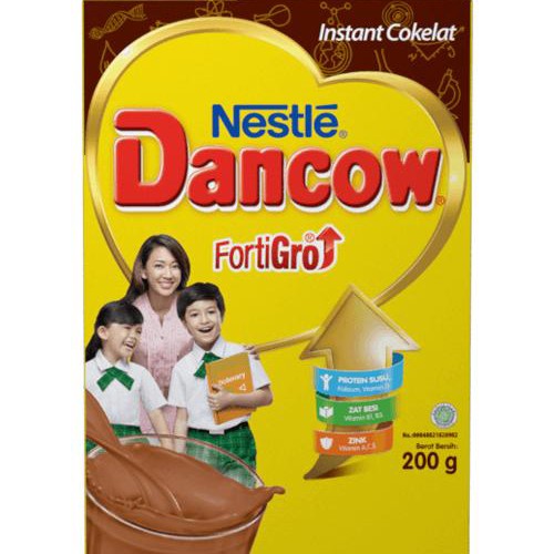 DANCOW SUSU DEWASA INSTANT COKLAT KOTAK 200 GR