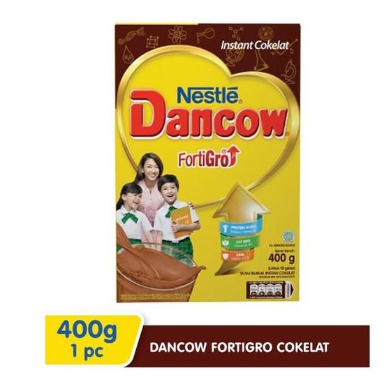 DANCOW SUSU DEWASA INSTANT COKLAT KOTAK 400 GR