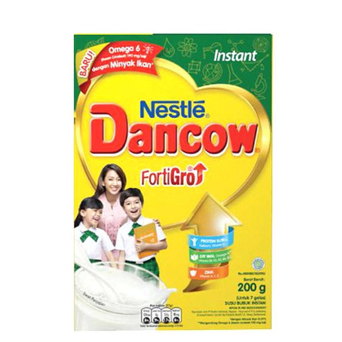 DANCOW SUSU DEWASA INSTANT PLAIN KOTAK 200GR