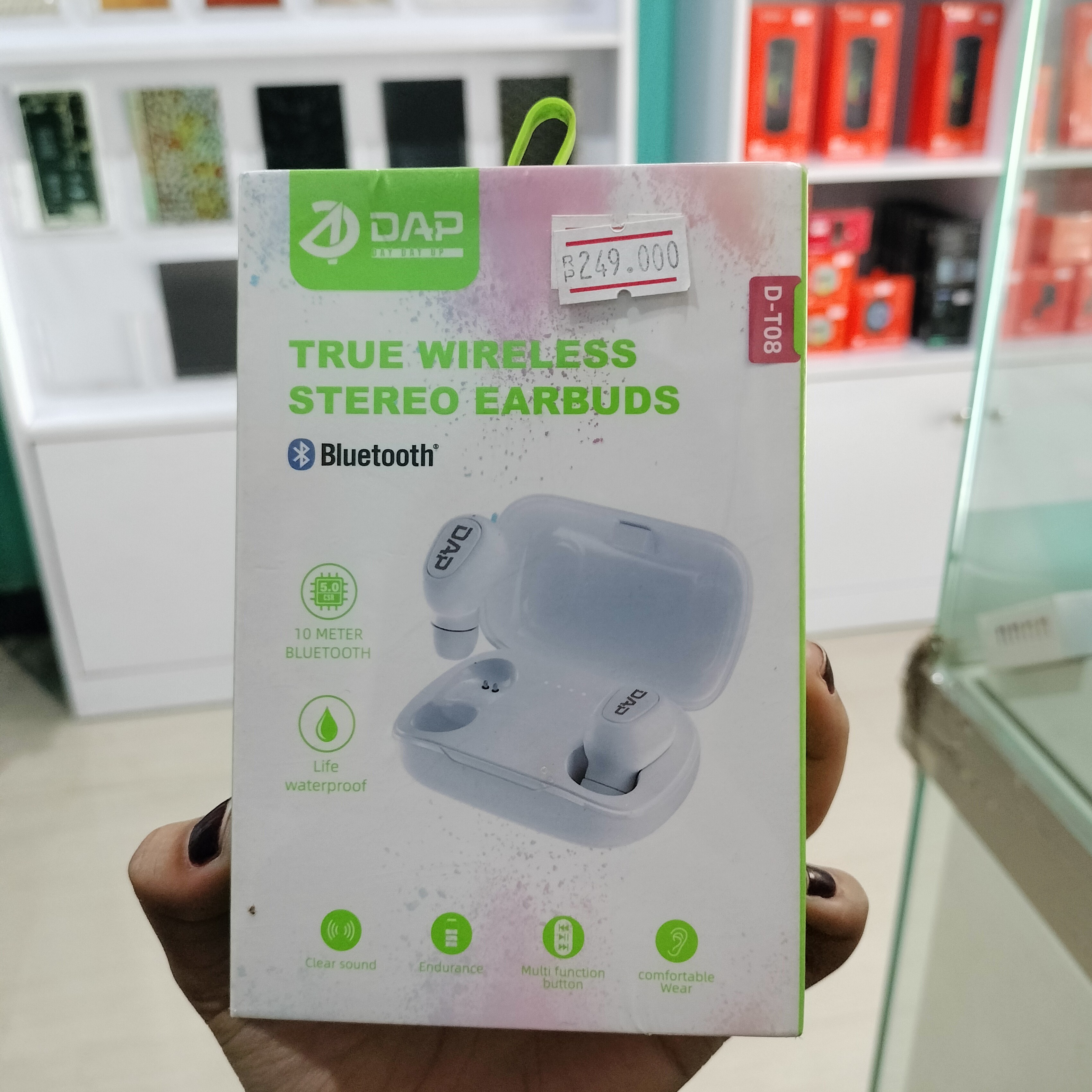 DAP True Wireless Streo Ear Buds D-T08