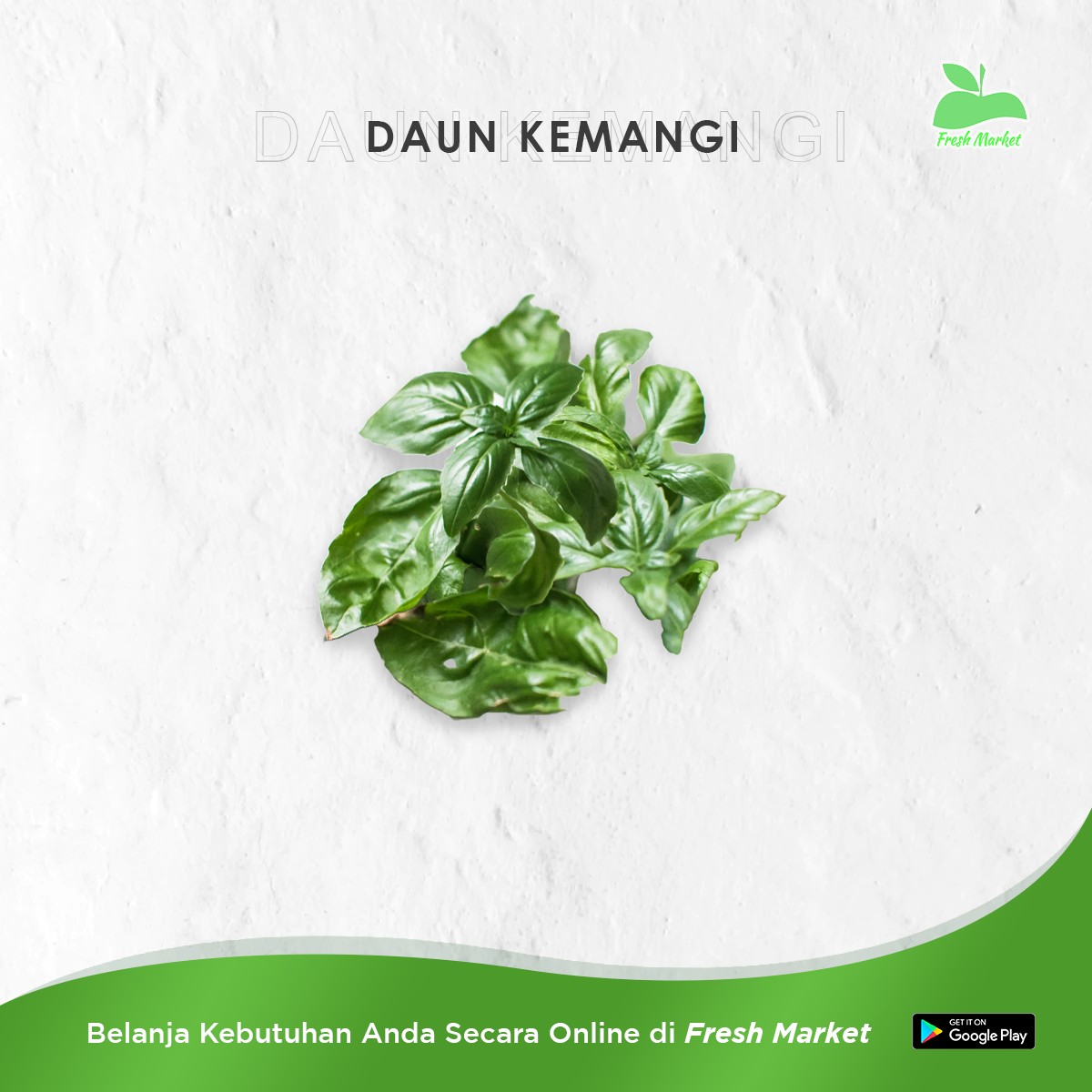 DAUN KEMANGI 1 IKAT