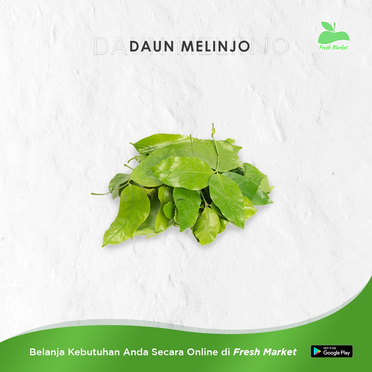 DAUN MELINJO 100 GRAM