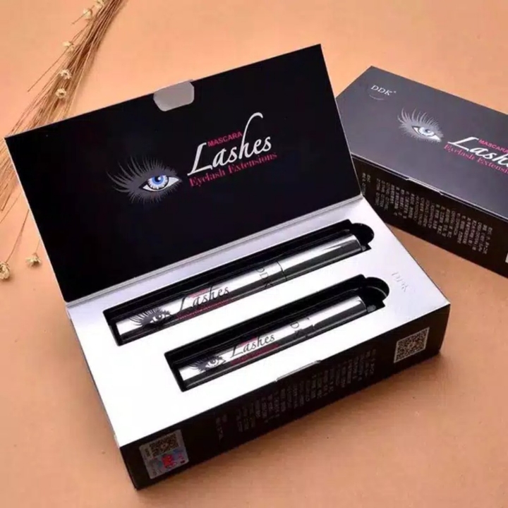 DDK FIBER MASCARA - MASCARA FIBER LASHES EXTENSIONS