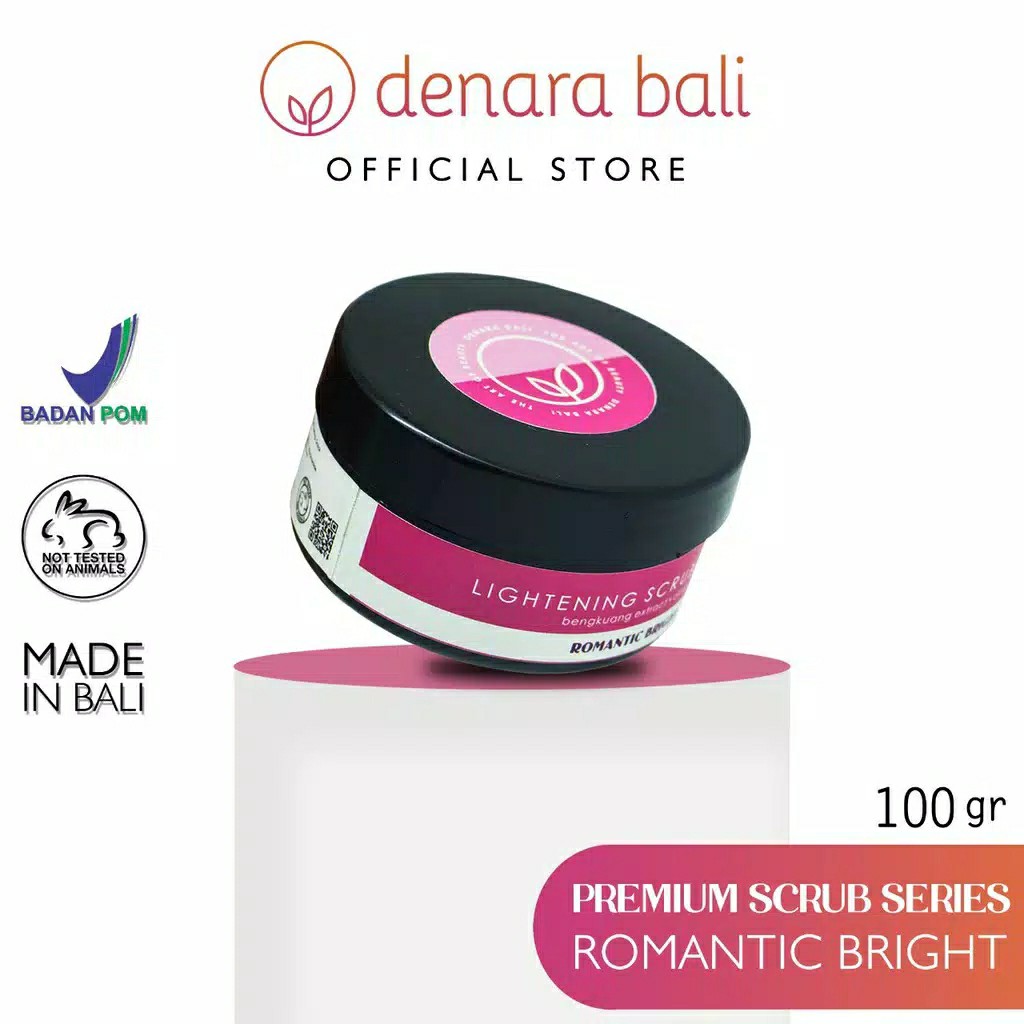 DENARA BALI PREMIUM SERIES Body Scrub Colagen and Lightening 100gr 4