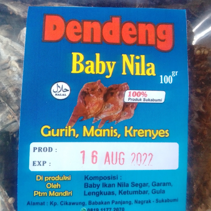 DENDENG BABY NILA 100 gr