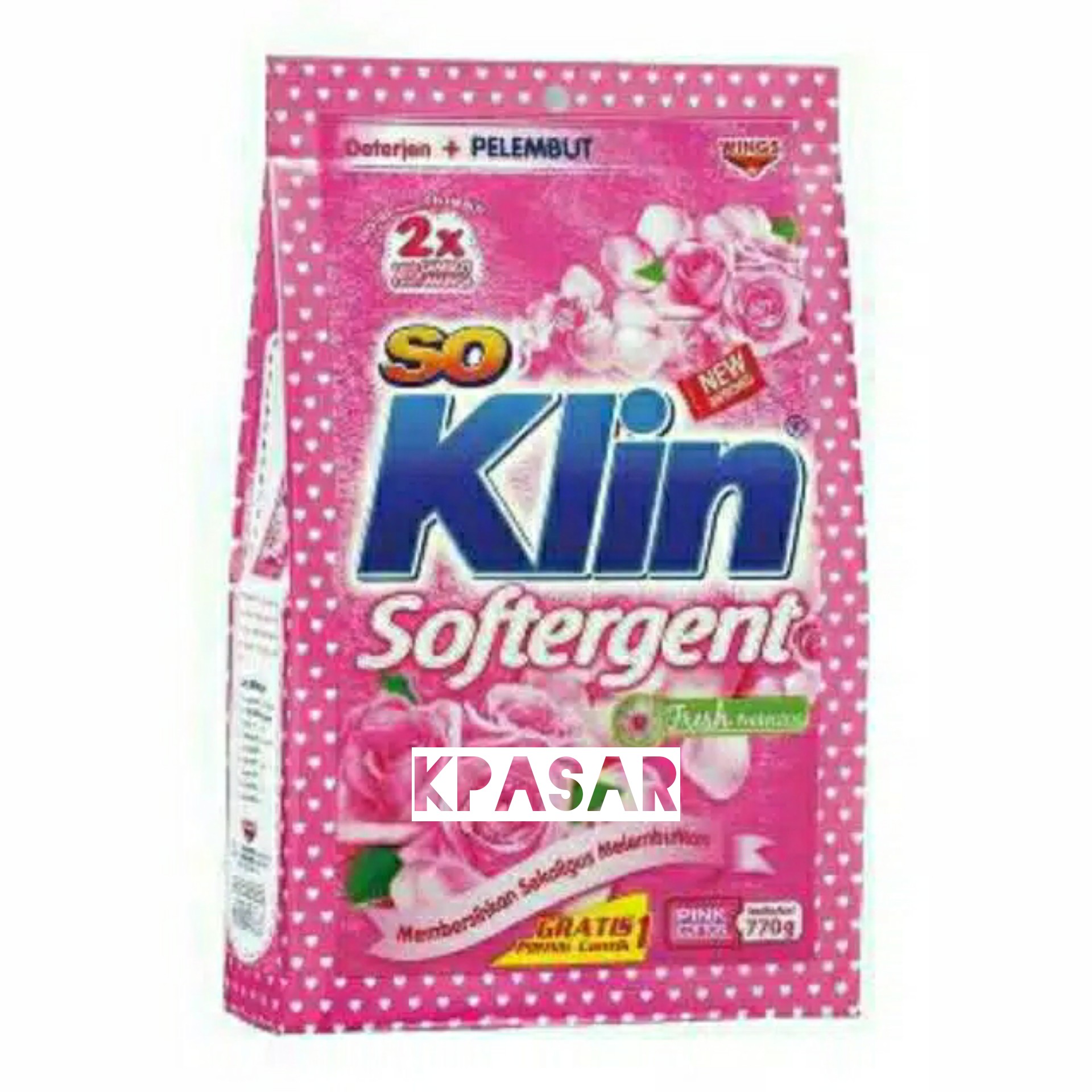 DERERGENT SOKLIN DENGAN KEMASAN 800gr