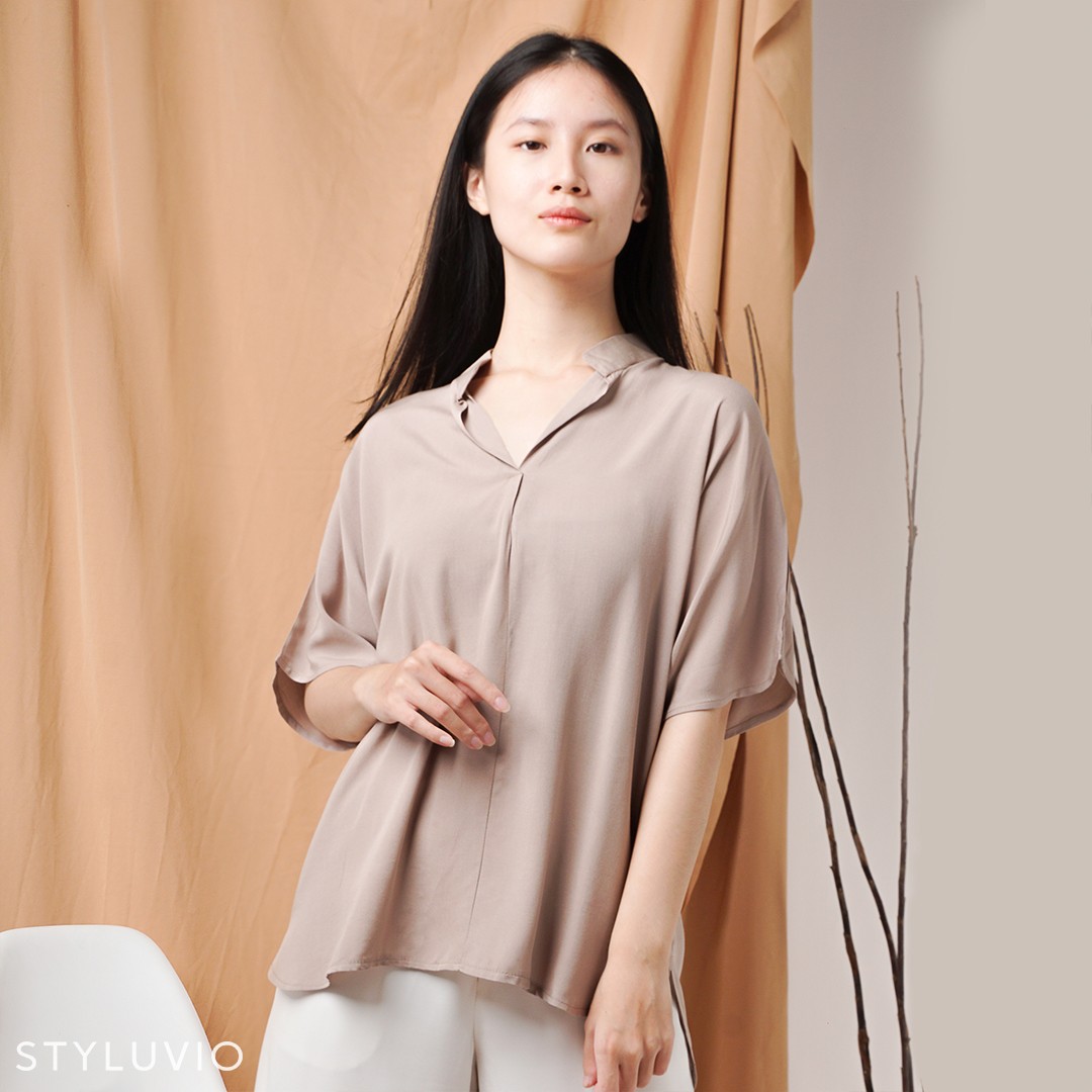 DETAIL ITEM - Lucia Rayon Blouse- CasualSmart casual comfy shirt 2