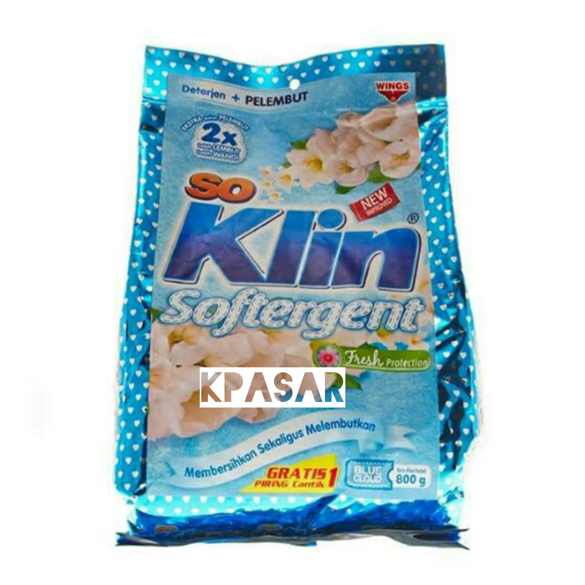 DETERGEN SOKLIN KEMASAN 800GR