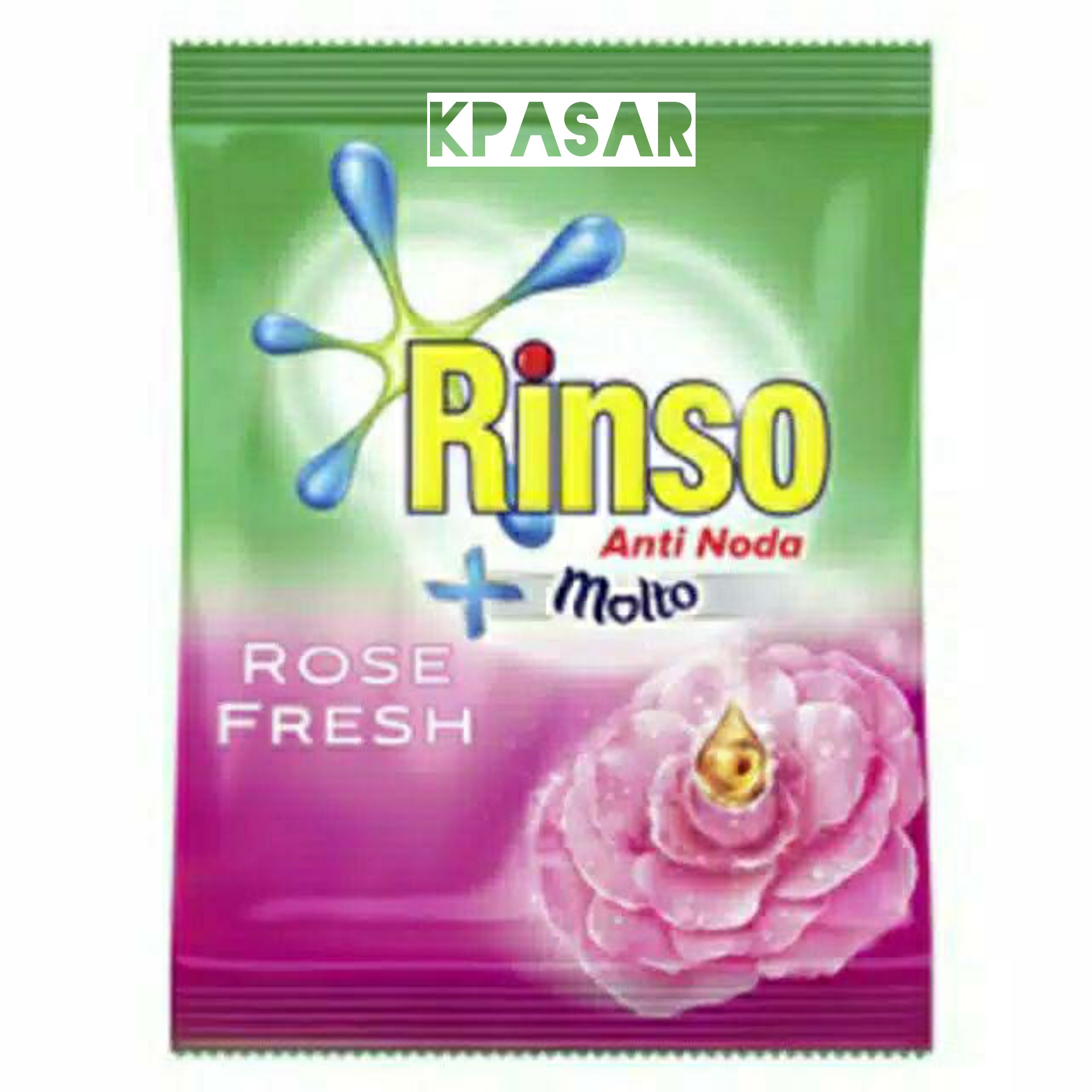 DETERJEN RINSO ANTI NODA ROSE FRESH