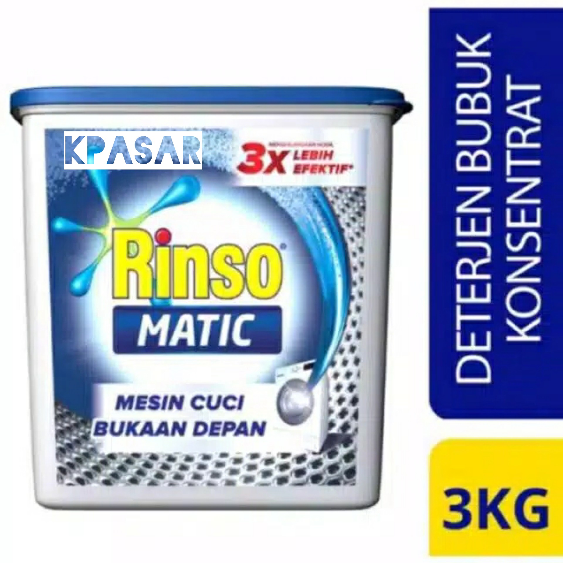 DETERJEN RINSO BUBUK BUKAAN DEPAN 3KG