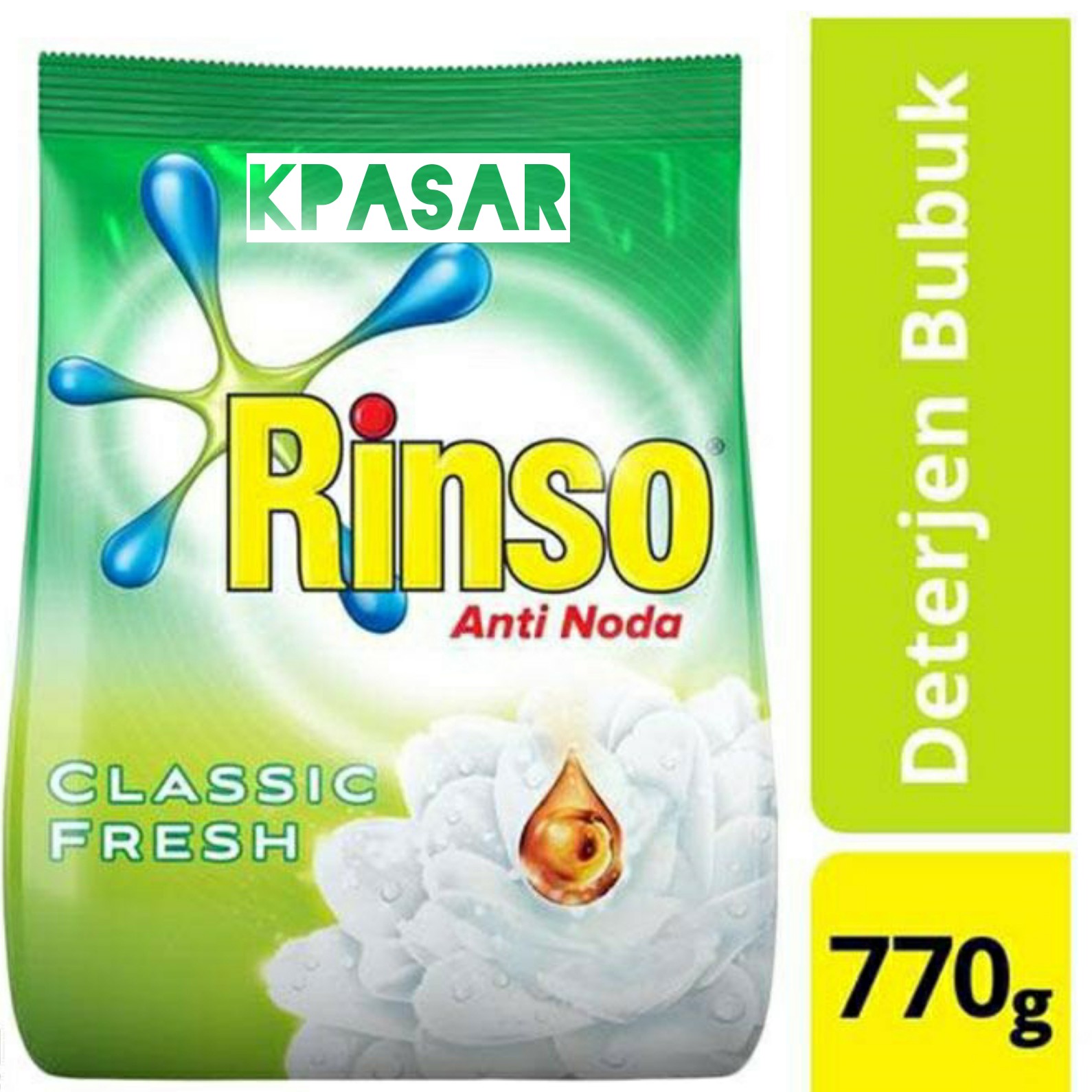 DETERJEN RINSO BUBUK KEMASAN 770GR