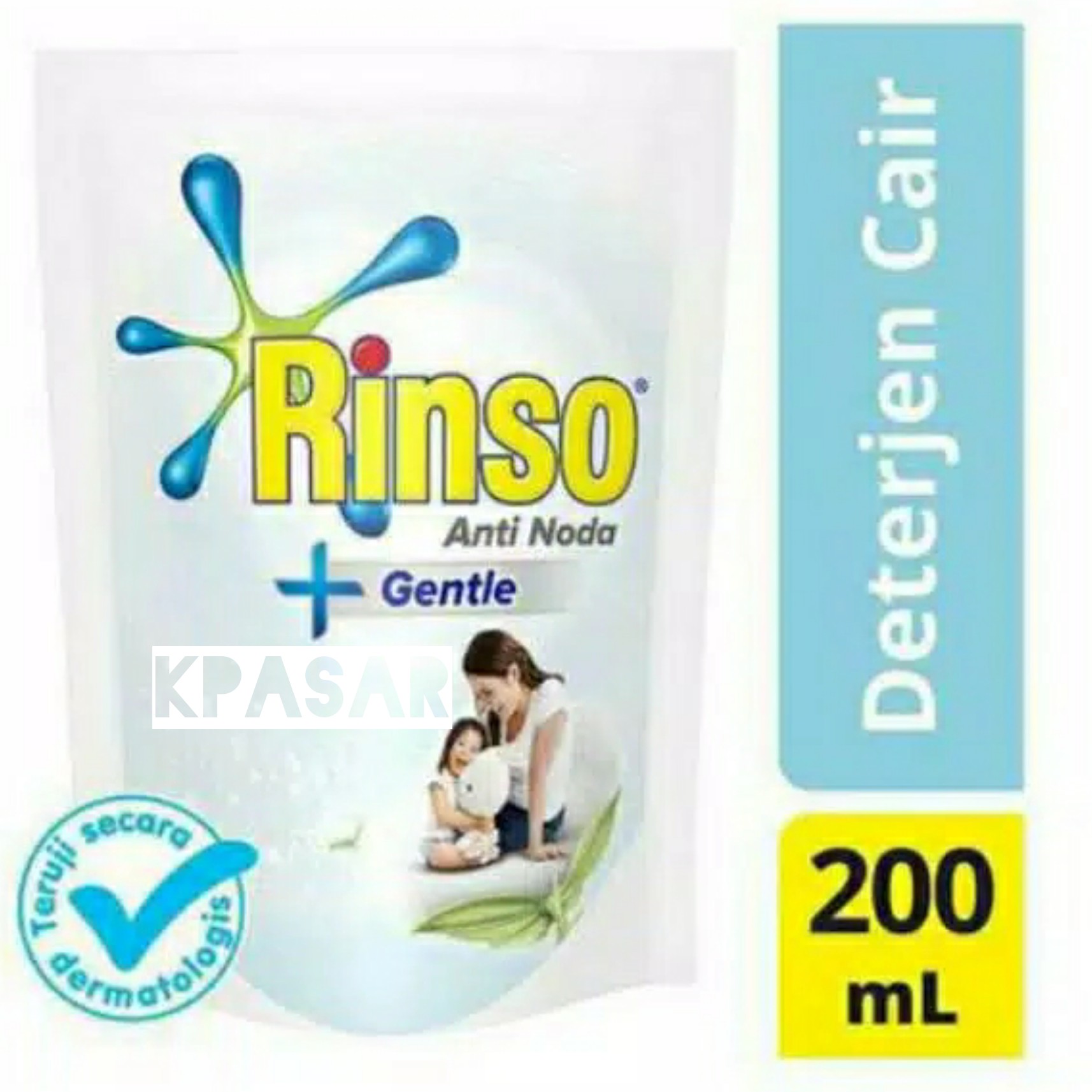 DETERJEN RINSO CAIR ANTI NODA KEMASAN 200ML