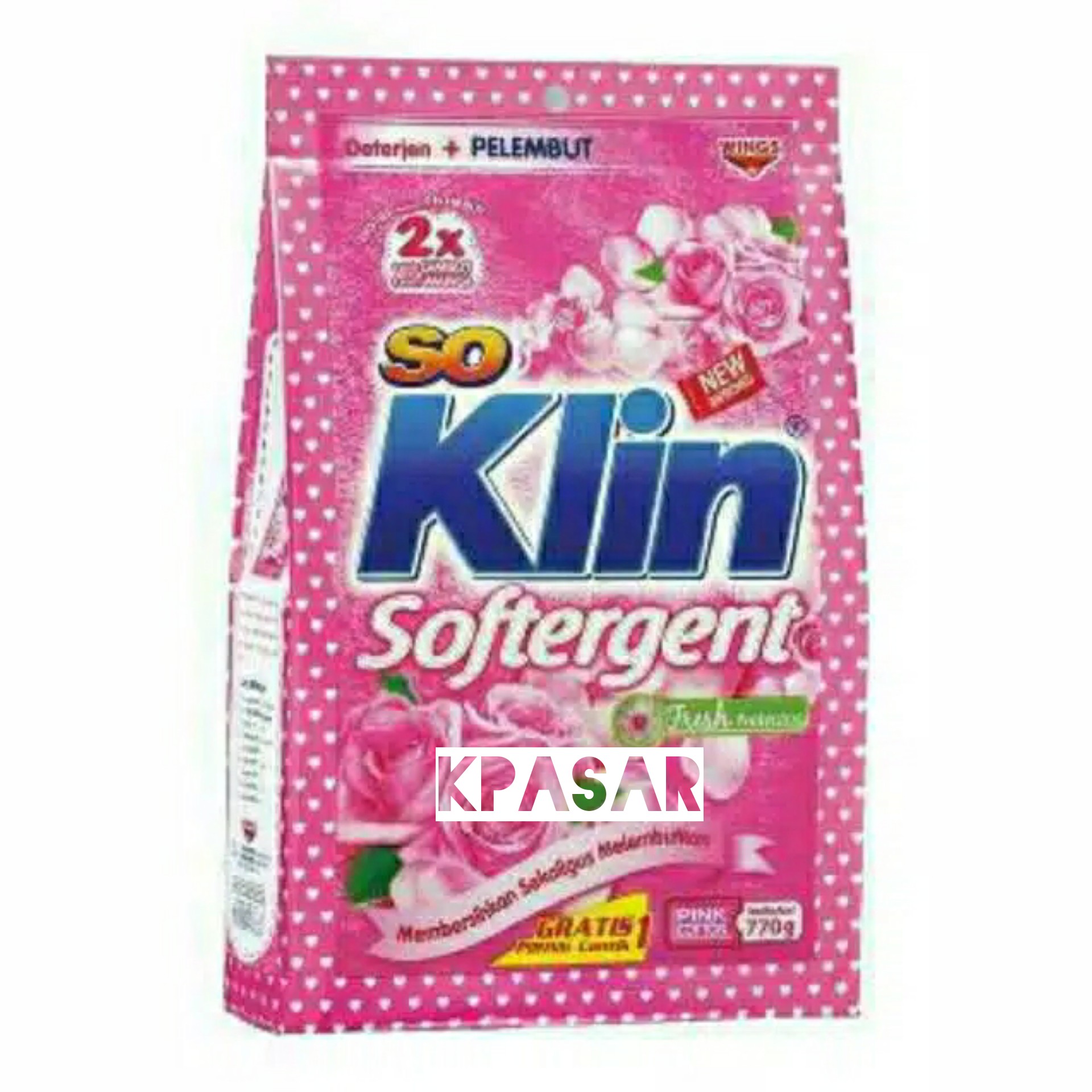 DETERJEN SOKLIN KEMASAN 770GR