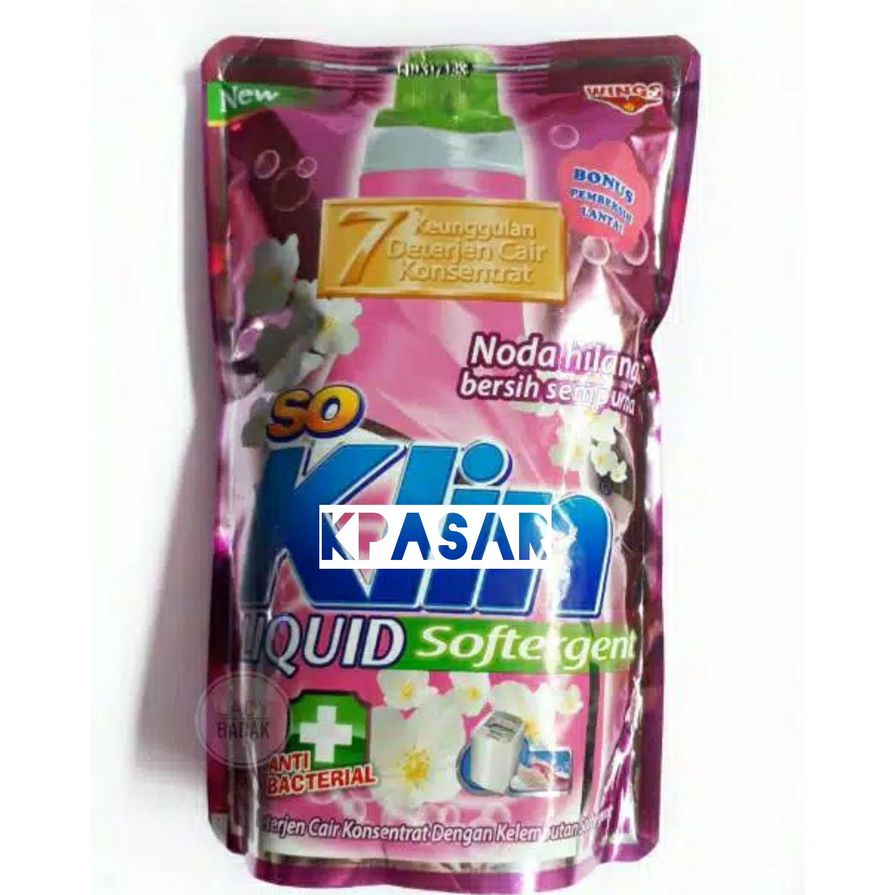 DETERJEN SOKLIN LIQUID KEMASAN 750ML