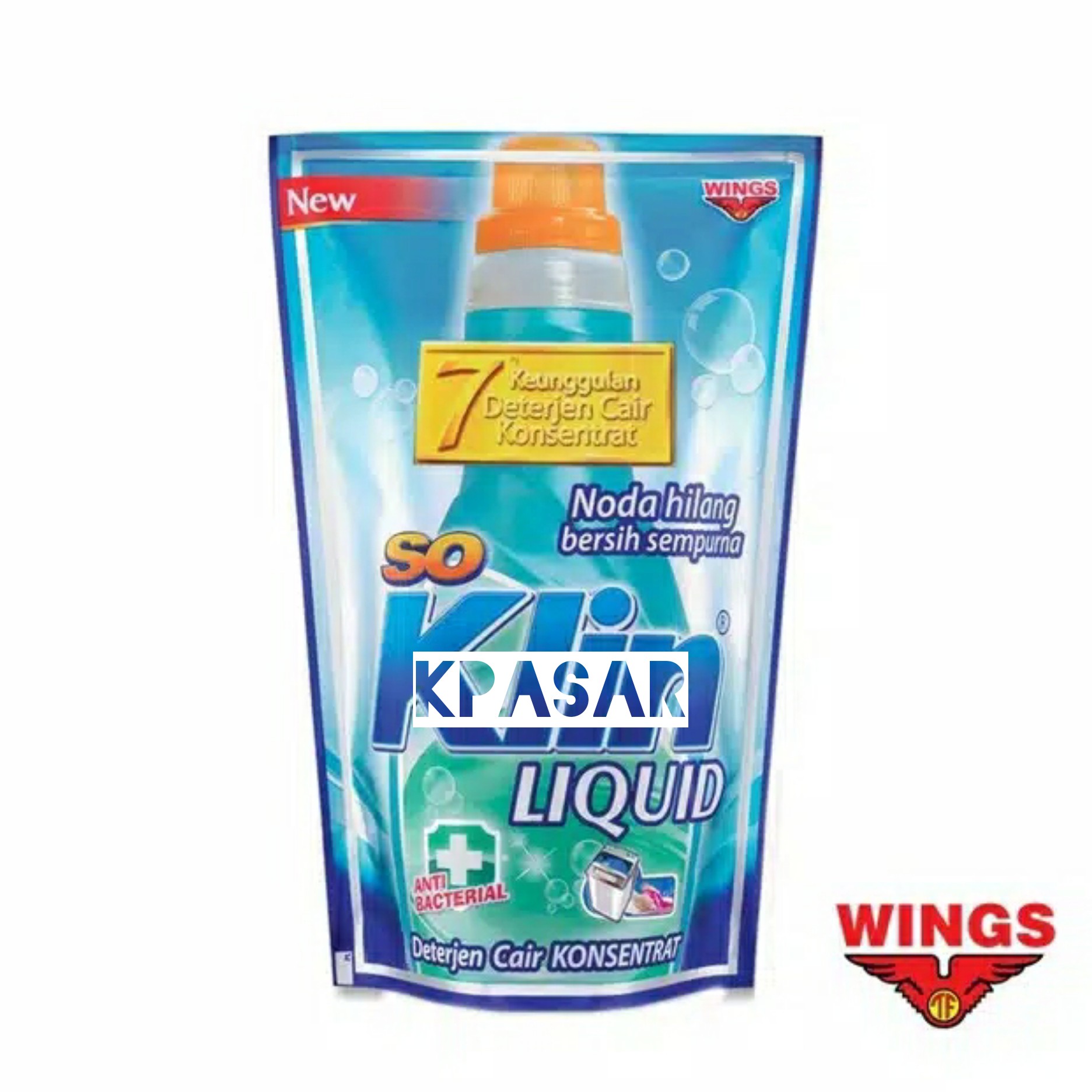 DETERJEN SOKLIN LIQUIT KEMASAN REFILL 750ML