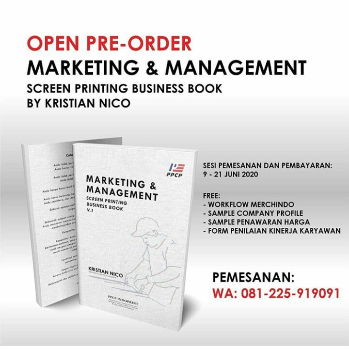 DIBUKA PRE-ORDER BUKU MARKETING DAN MANAGEMENT V1