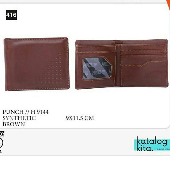 DOMPET CASUAL LIPAT PRIA PUNCH KEREN MURAH ASLI DISTRO ORIGI