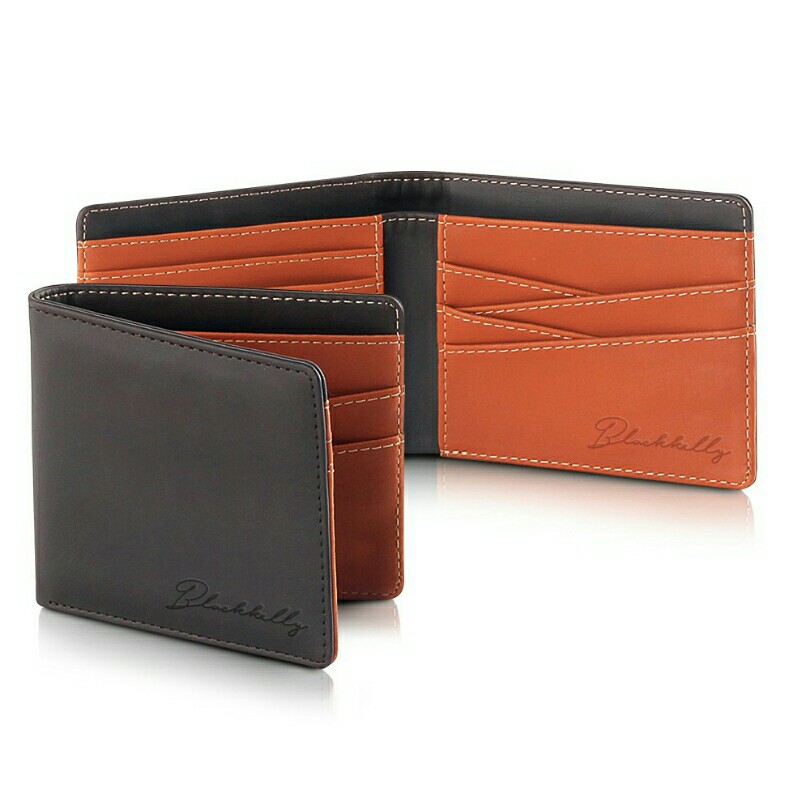 DOMPET LIPAT CASUAL PRIA BLACKKELLY KATALOG BARU COD ASLI OR