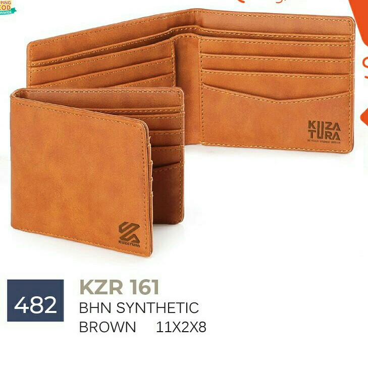 DOMPET LIPAT CASUAL PRIA KUZATURA KATALOG BARU COD ASLI ORIG