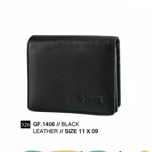 DOMPET PRIA  HITAM KULIT LIPAT KARTU MURAH ORI  GOLFE