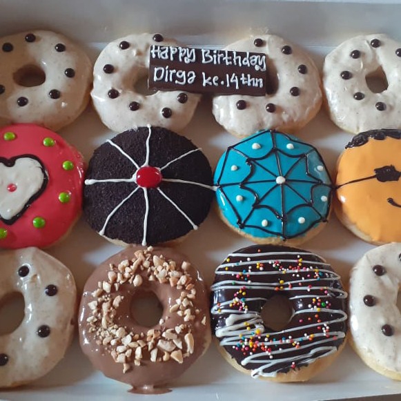 DONAT UCAPAN 12 pcs