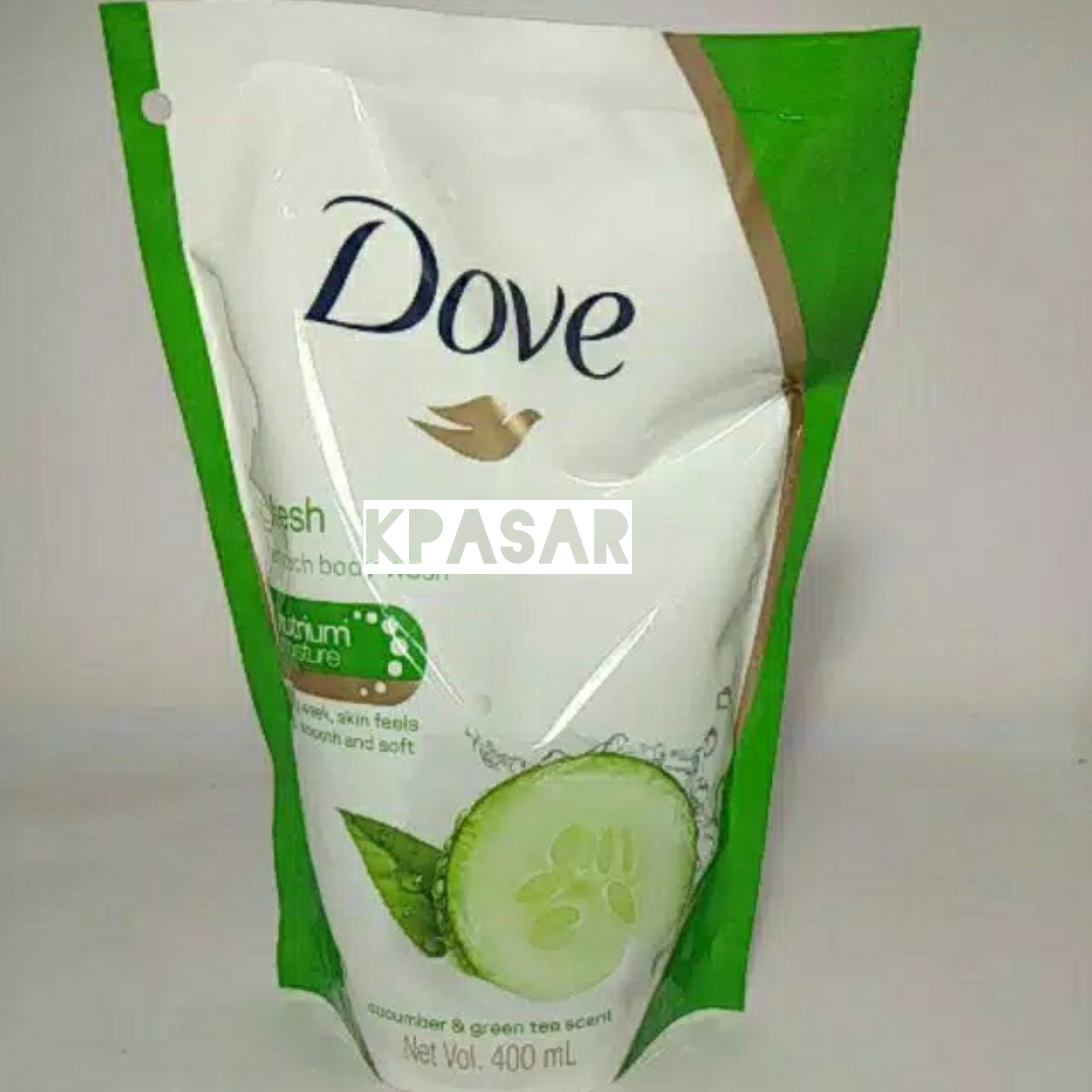 DOVE BODY WASH REFIL 400ml