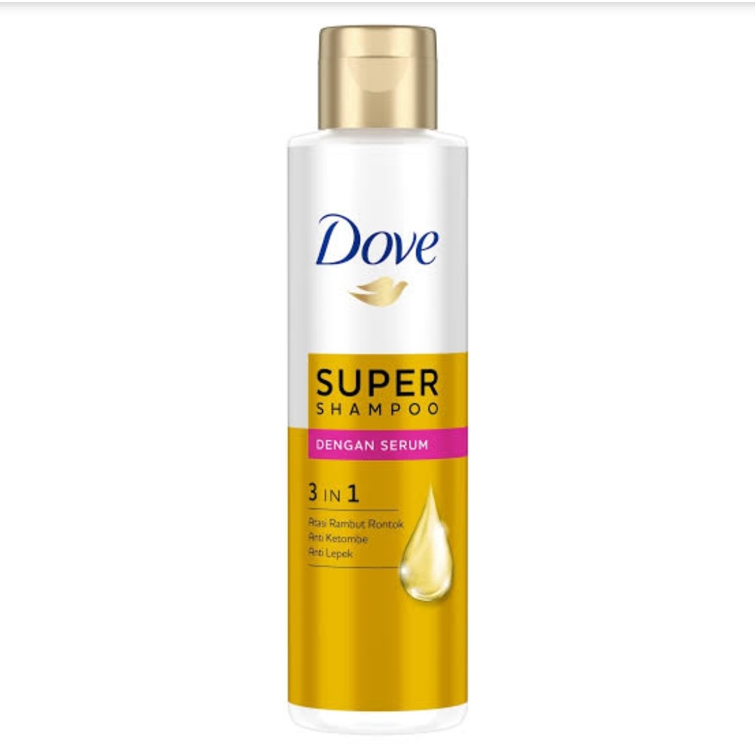 DOVE SUPER SHAMPO DENGAN SERUM 125ML