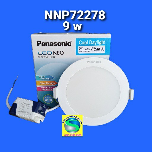 DOWNLIGHT LED 9 w 6500k