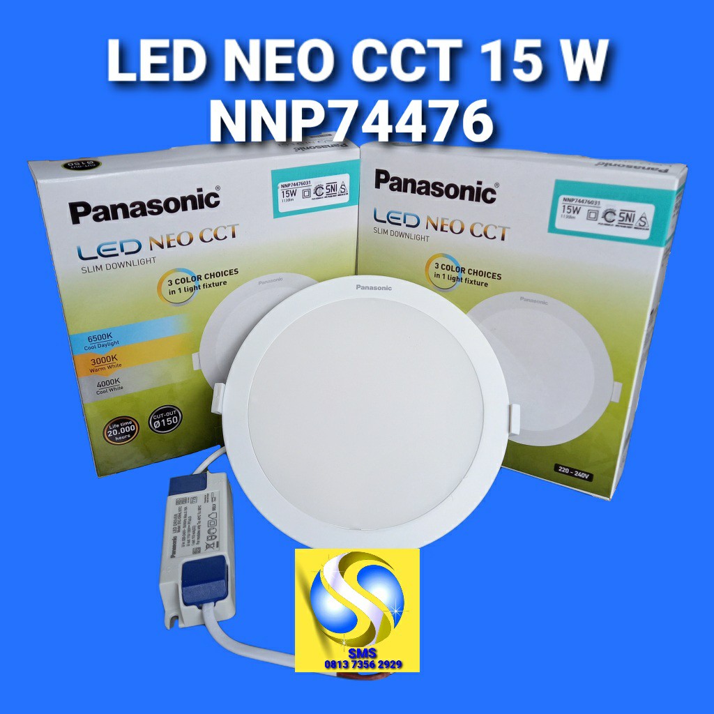 DOWNLIGHT LED CCT 15 W 3 COLORS