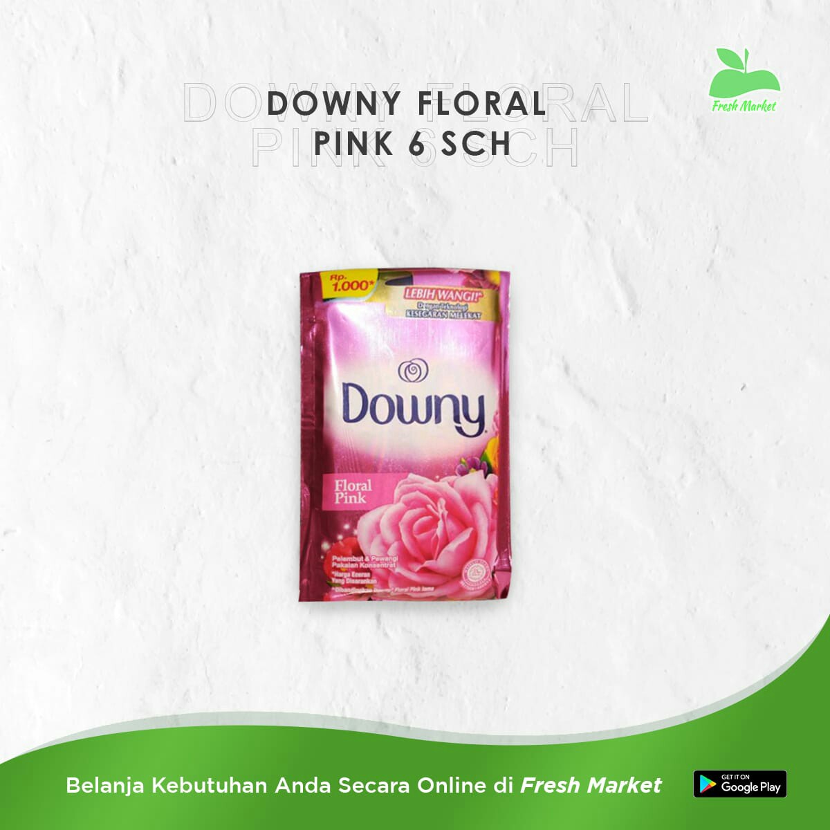 DOWNY FLORAL PINK 6 SACHET