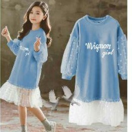 DRESS ANAK PEREMPUAN MIGNON BABYTERRY 2