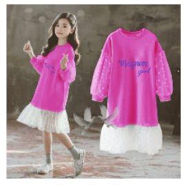 DRESS ANAK PEREMPUAN MIGNON BABYTERRY 3