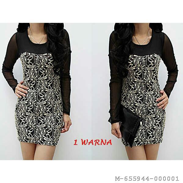 DRESS BRUKAT ROSMIA BUNGA