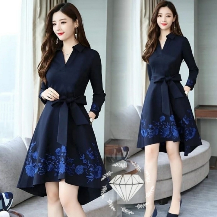 DRESS DILRABA NAVY