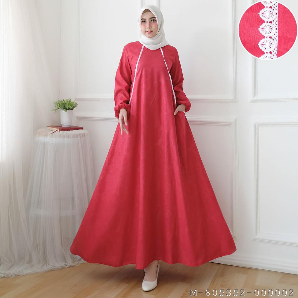 DRESS MAXI ALMAYRA WANITA KATUN