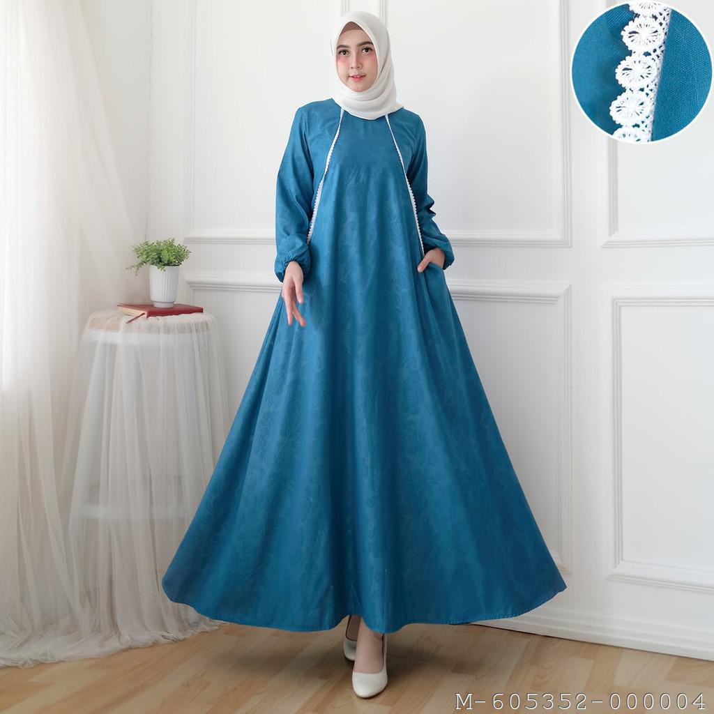 DRESS MAXI ALMAYRA WANITA KATUN 2