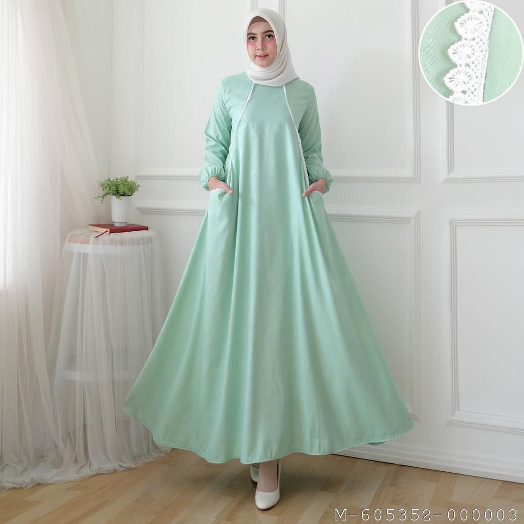 DRESS MAXI ALMAYRA WANITA KATUN 3