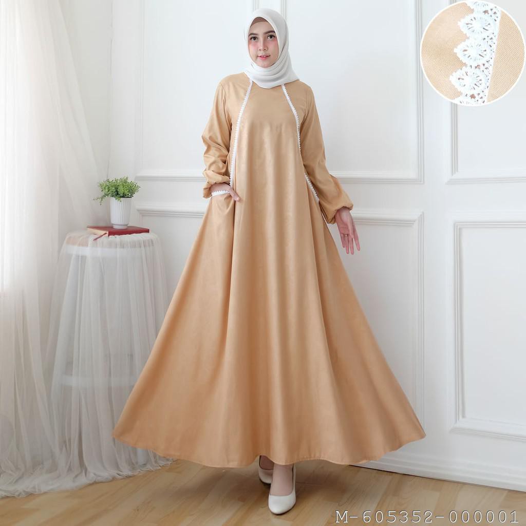 DRESS MAXI ALMAYRA WANITA KATUN 4