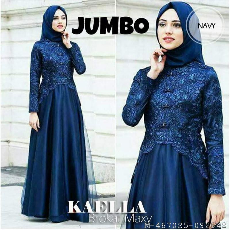 DRESS MAXI MUSLIM JUMBO KEYLA 2