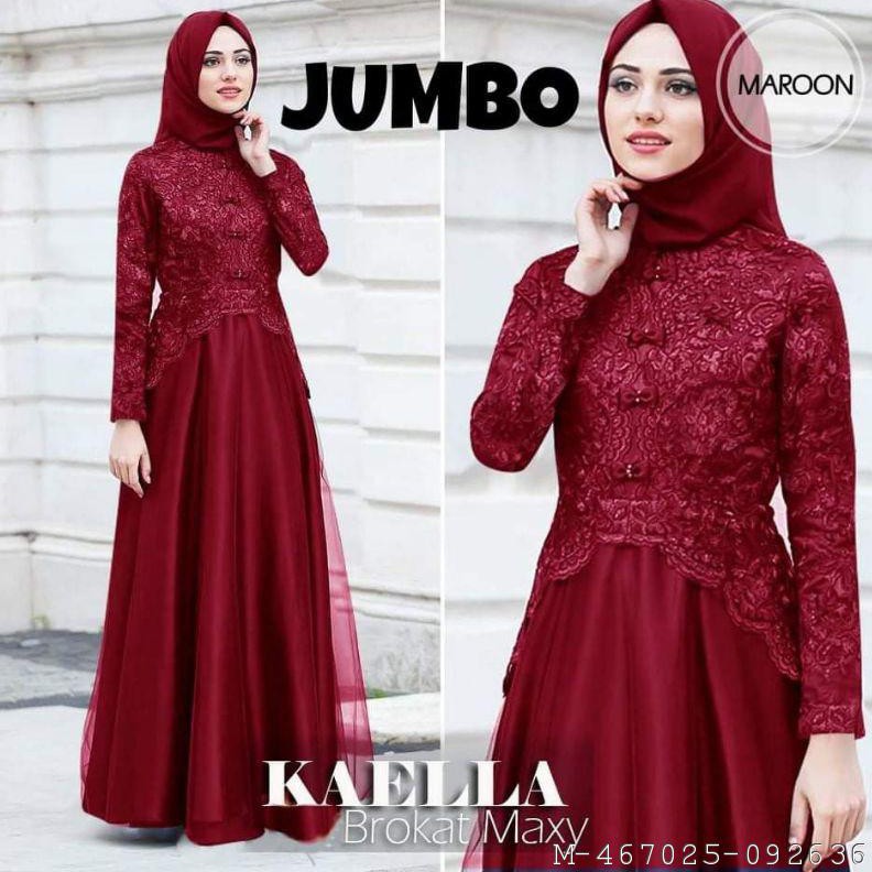 DRESS MAXI MUSLIM JUMBO KEYLA 5