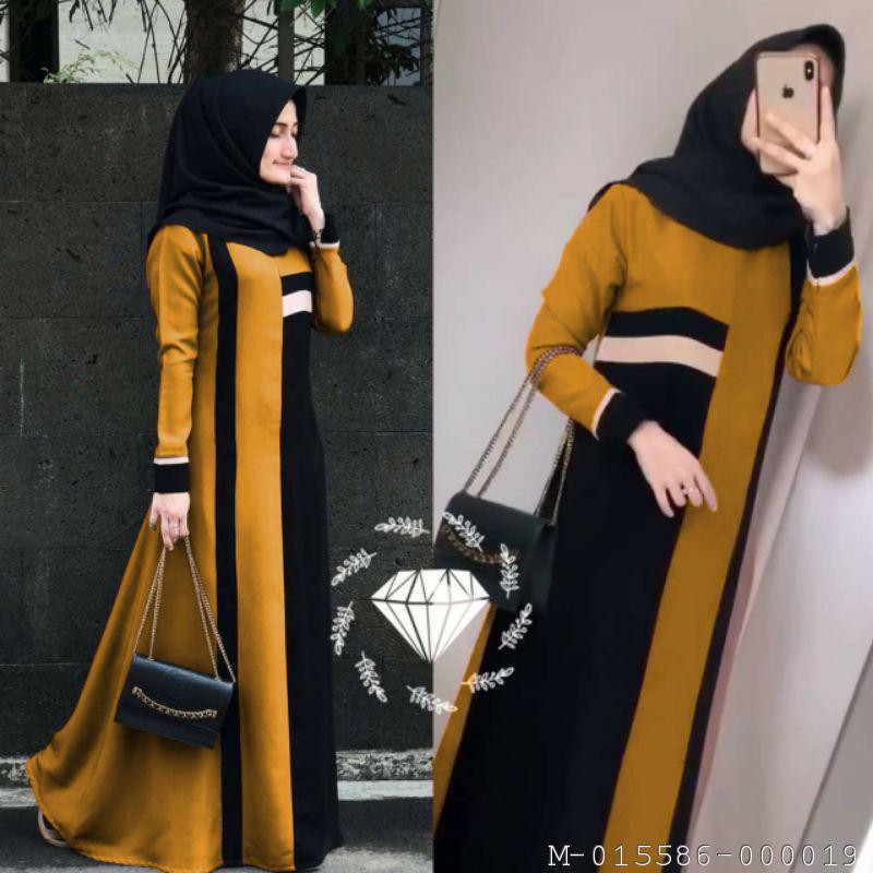 DRESS MUSLIM MAXI WANITA ARIELLA