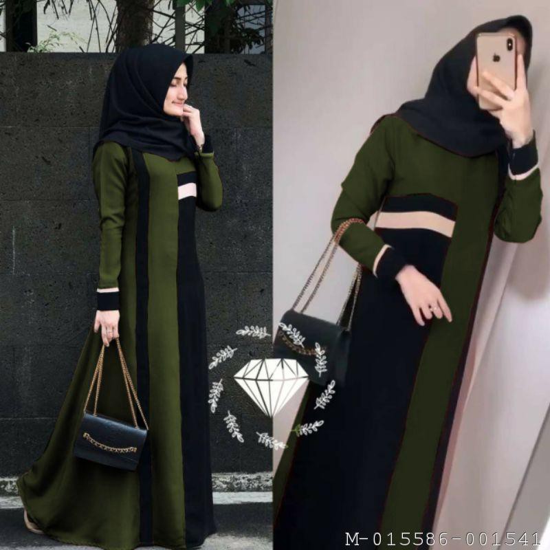 DRESS MUSLIM MAXI WANITA ARIELLA 3