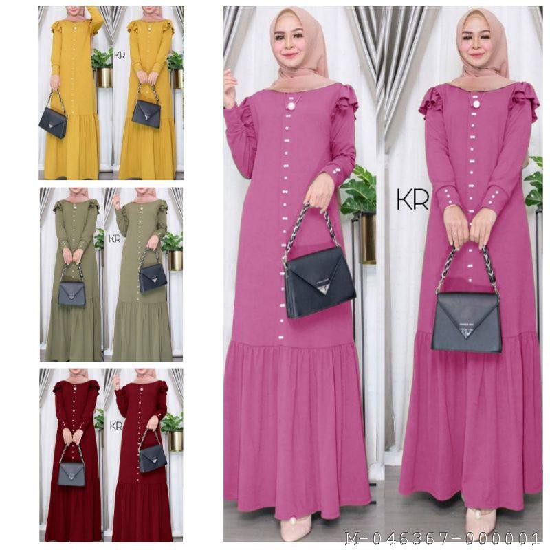 DRESS MUSLIM MAXI WANITA YUMNA DUYUNG