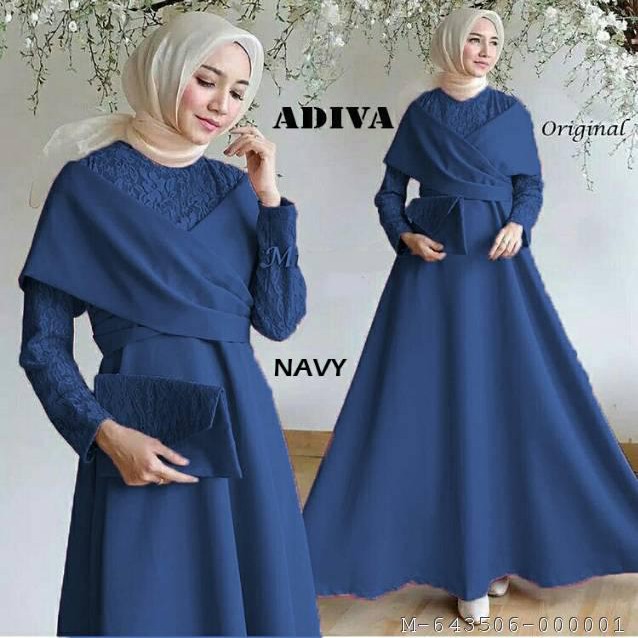 DRESS MUSLIM WANITA ADIVA 3