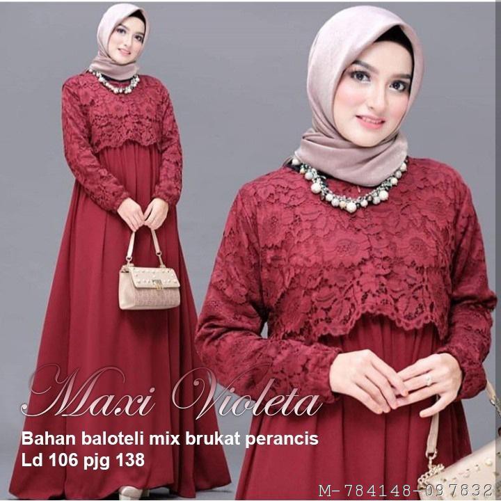 DRESS MUSLIM WANITA BRUKAT BUSUI 4